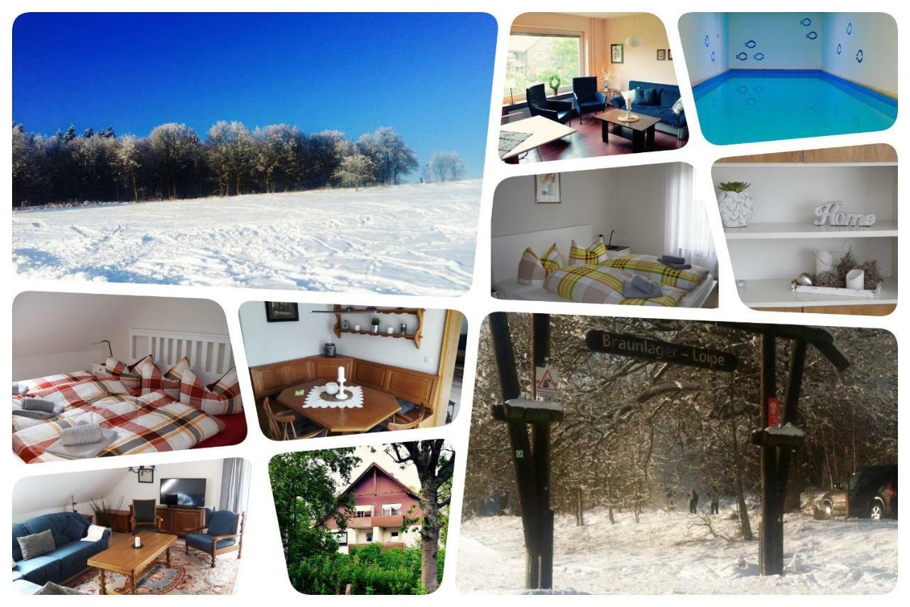 Ferienwohnung Sonnenglück mit Schwimmbad Braunlage Exterior foto